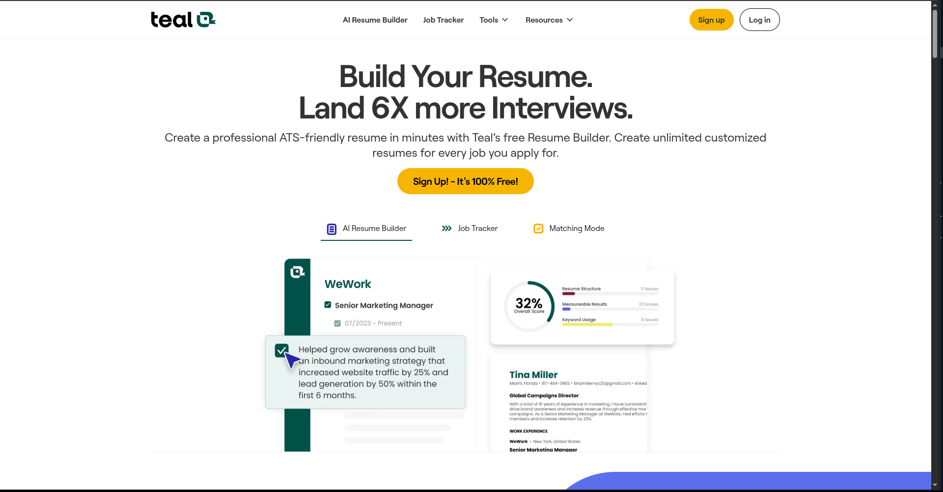 Teal Career Platform